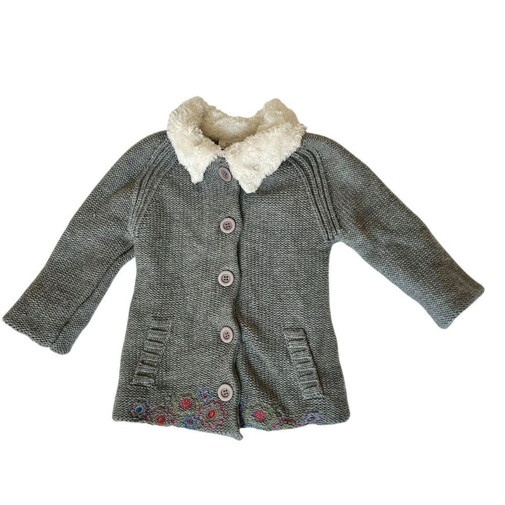 Koala Kids Sweater Jacket, sz 4T(altered)